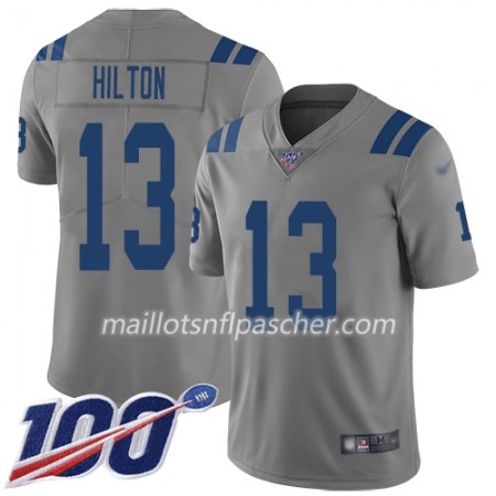 Maillot Indianapolis Colts T.Y. Hilton 13 Nike Gris 100th - Homme
